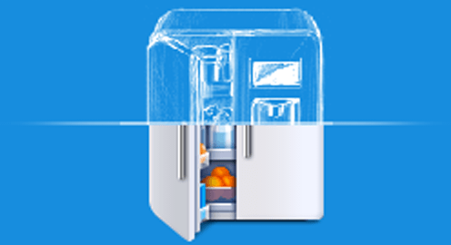 Refrigerator icon rendering