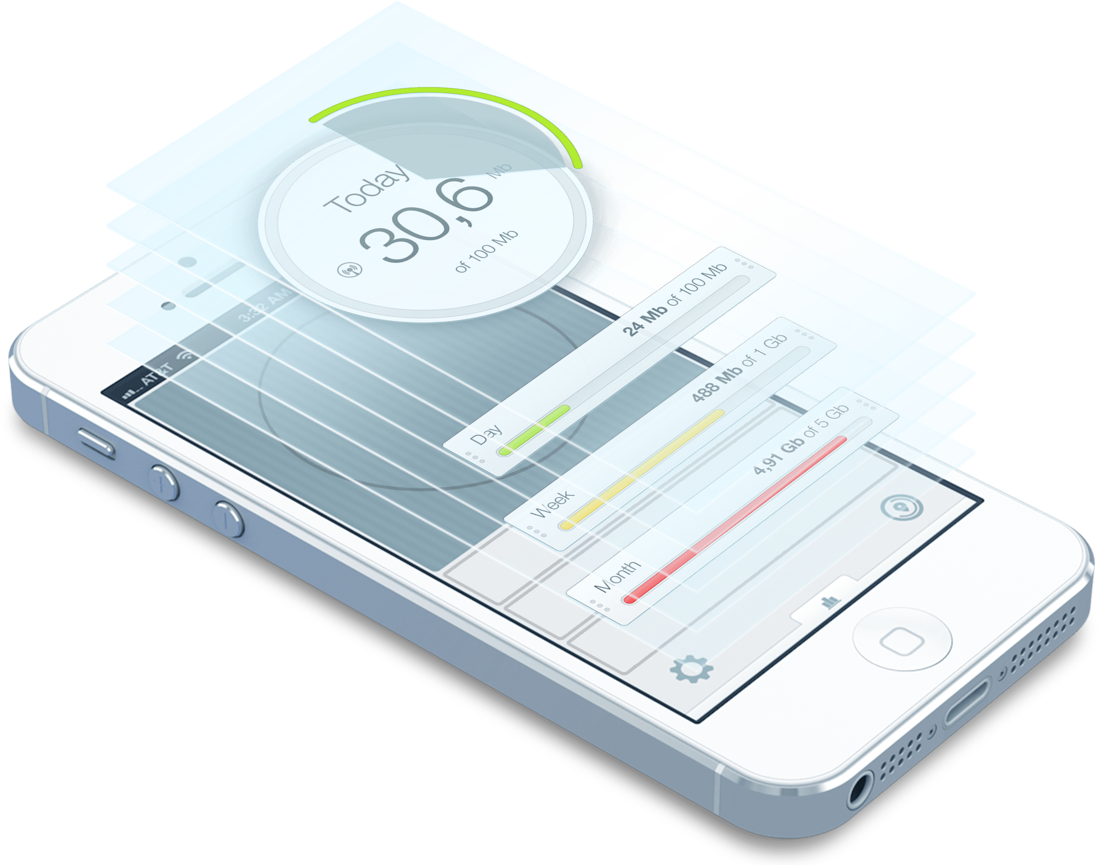 iPhone App Design - Datawiz