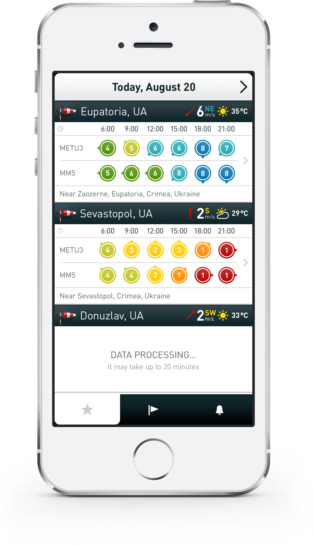 Mobile App Development - Spots UI Design